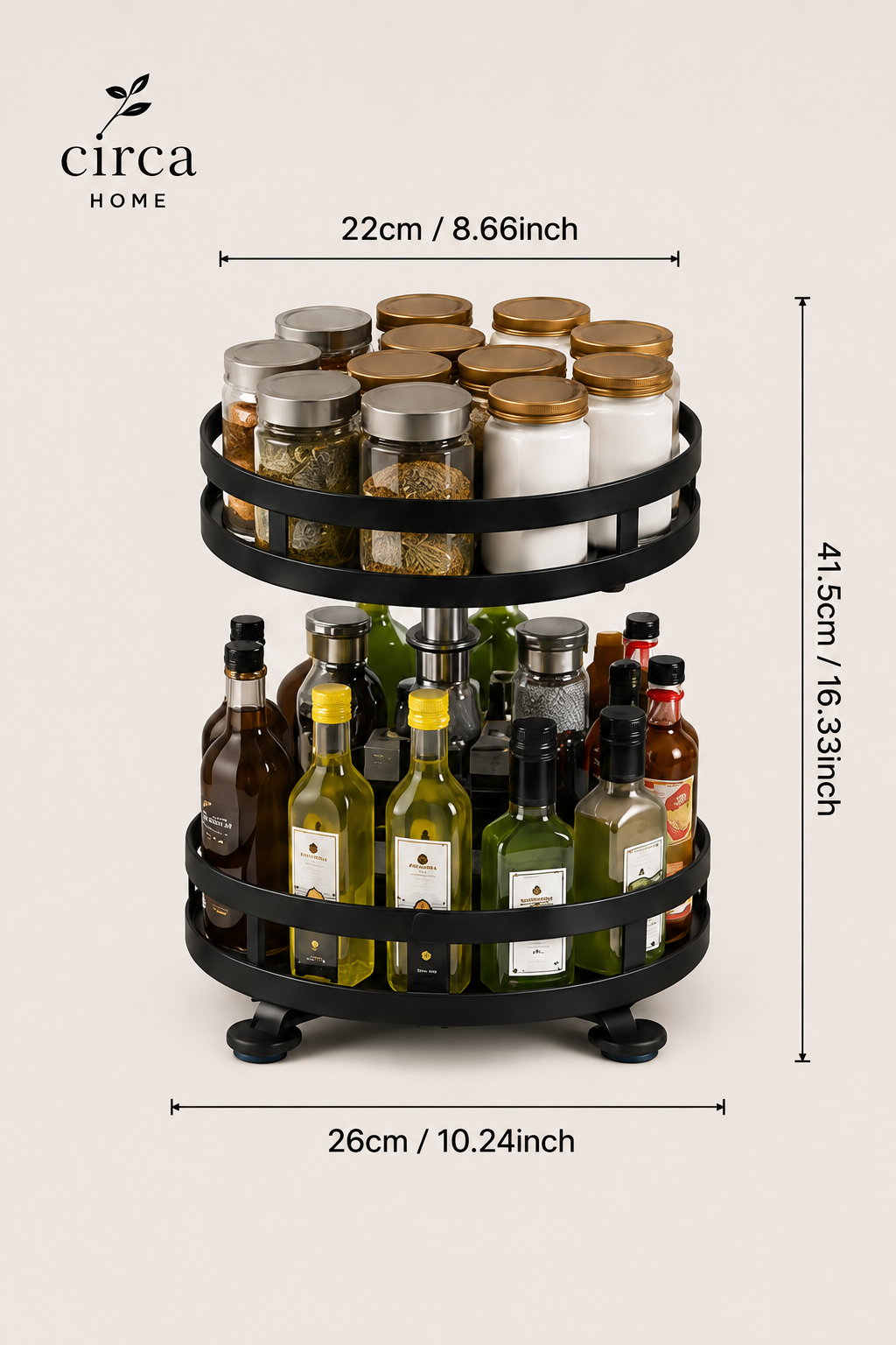CircaHome™ SpinVault Organizer